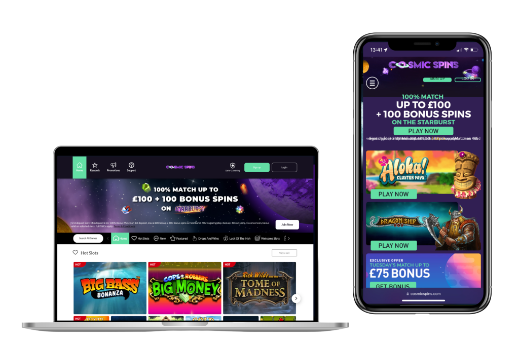 Cosmic Spins Casino Explore the Galaxy of Online Gaming